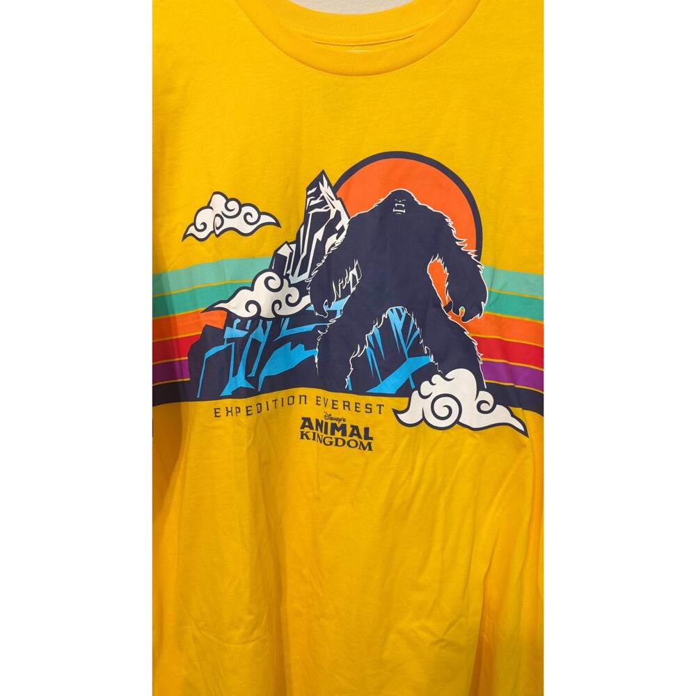 Disney Parks Expedition Everest Yeti Animal Kingdom T-shirt Adult Large NWT - Picture 2 of 4